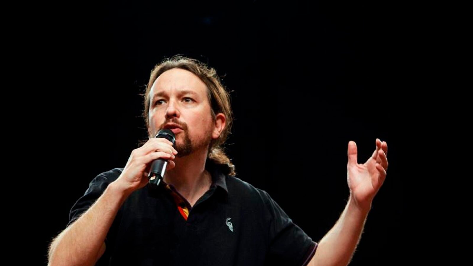 Mitin electoral de Pablo Iglesias y Yolanda Díaz en Vigo para apoyar a Galicia en Común en las elecciones gallegas, streaming en directo