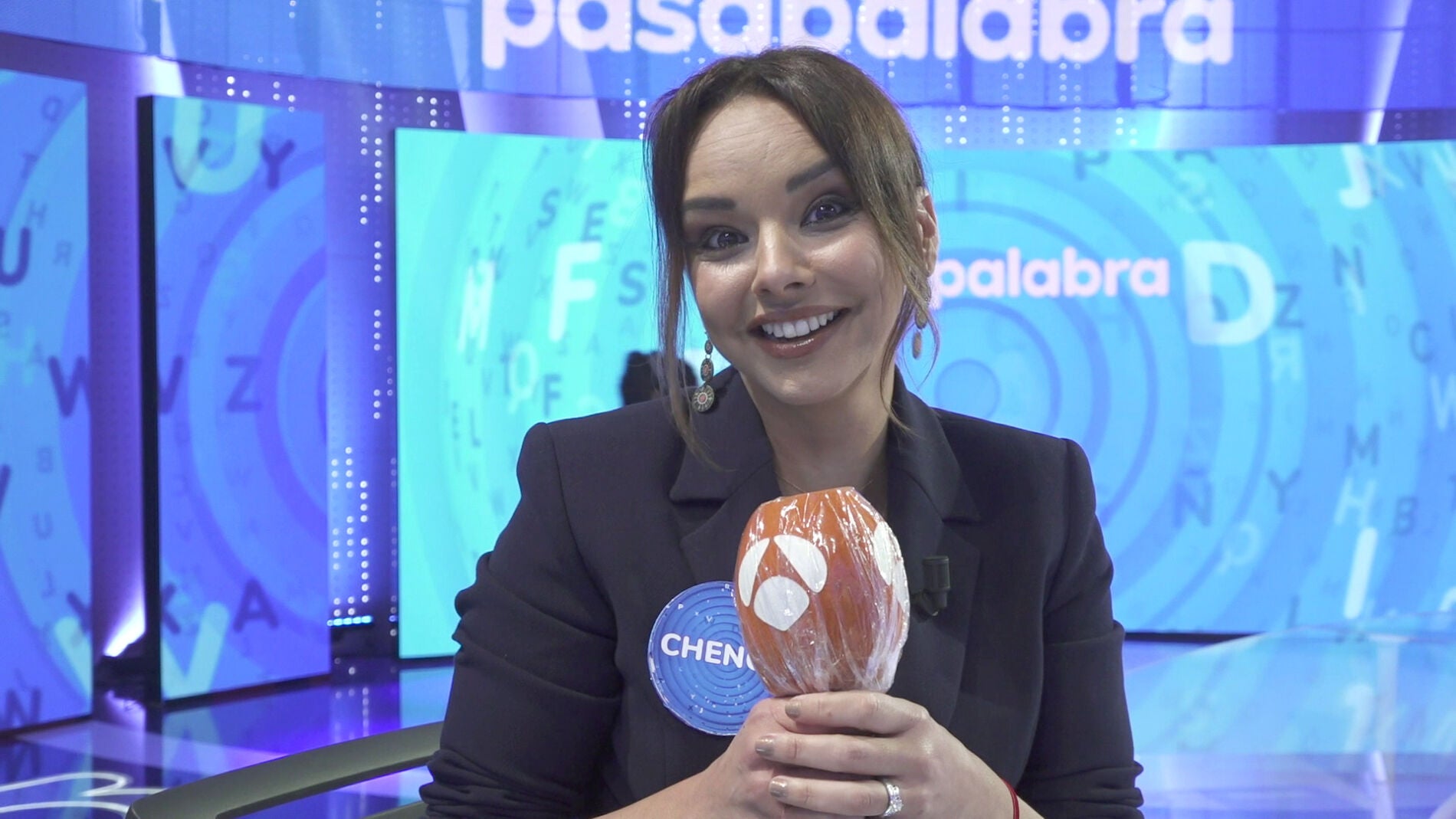 Los nervios Chenoa en 'Pasapalabra' : "Conf&iacute;an mucho en el despiste que pueda tener y provocar grandes momentos"