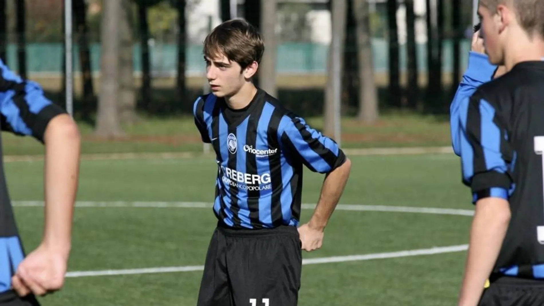 Andrea Rinaldi, en un partido del Atalanta Andrea Rinaldi, en un partido del Atalanta