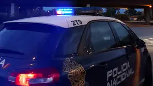 Policía Nacional en Málaga Estado de Alarma