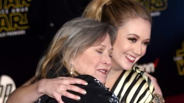 Carrie Fisher y su hija Billie Lourd