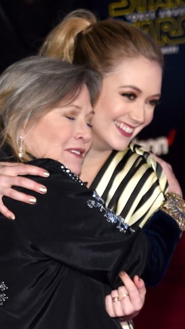 Carrie Fisher y su hija Billie Lourd