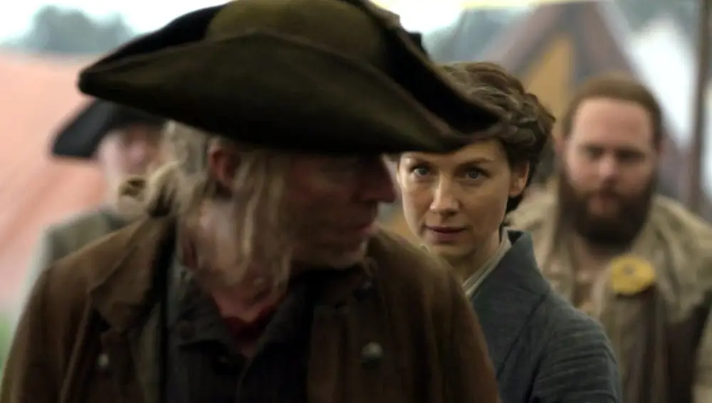 Caitriona Balfe en la temporada 5 de 'Outlander' como Claire Fraser