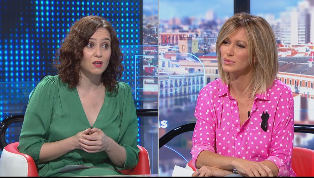 Isabel Díaz Ayuso en Espejo Público