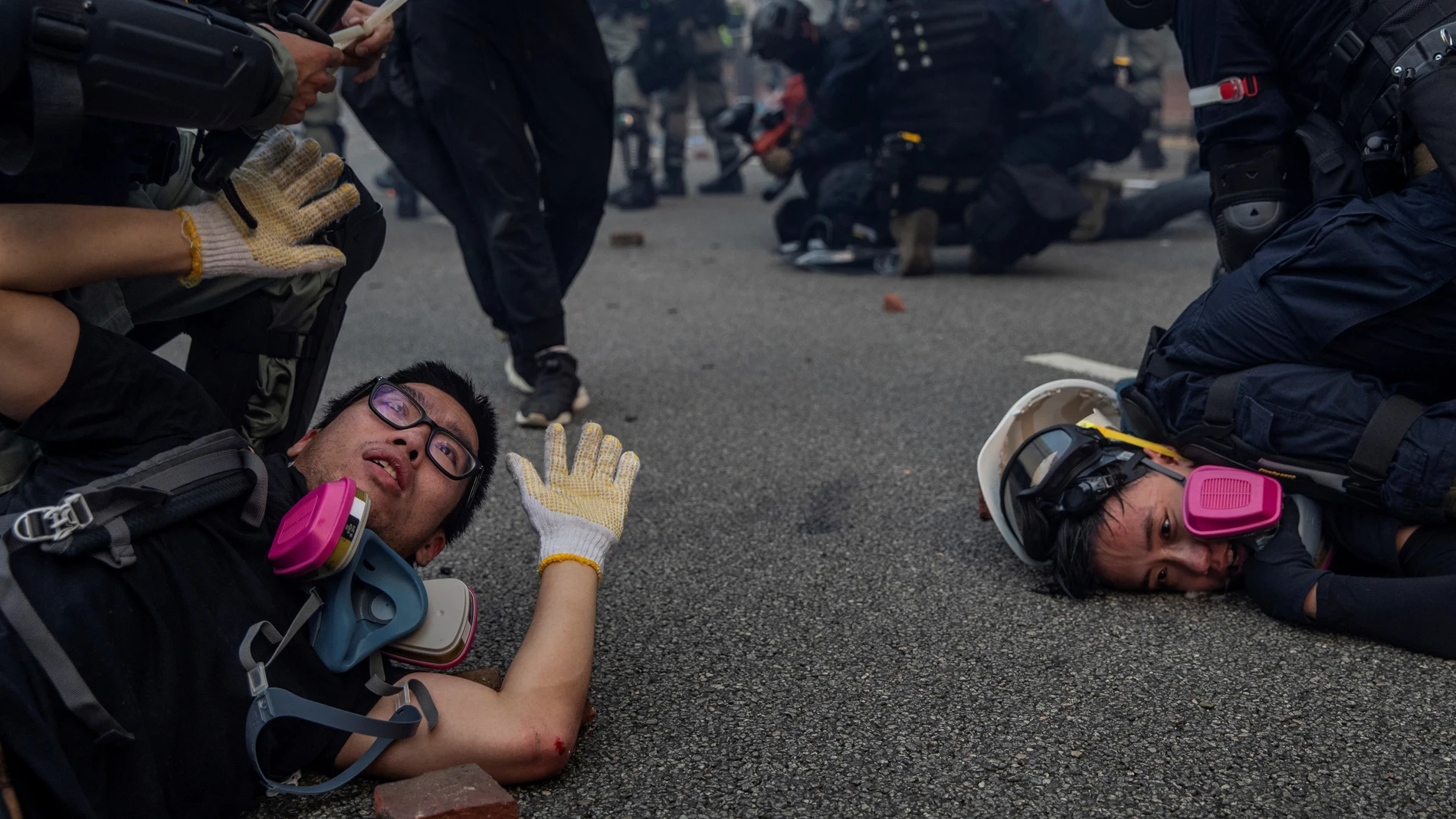 La pamplonesa Susana Vera gana el Pulitzer con esta fotografía de los disturbios de Hong Kong La pamplonesa Susana Vera gana el Pulitzer con esta fotografía de los disturbios de Hong Kong