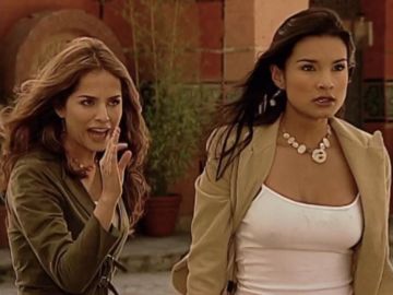 Danna García y Paola Rey en 'Pasión de Gavilanes'