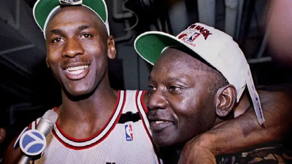 Michael Jordan y su padre, James Jordan Michael Jordan y su padre, James Jordan