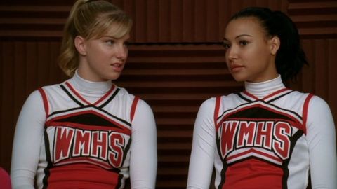 Brittany y Santana en 'Glee'