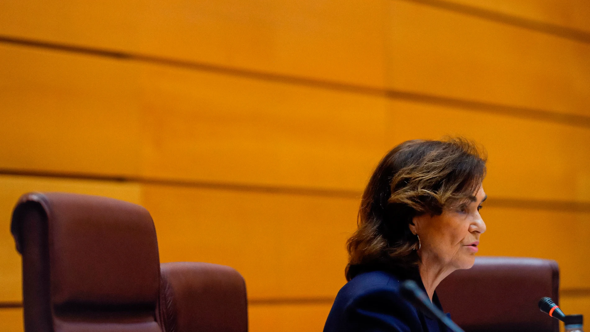La vicepresidenta primera del Gobierno, Carmen Calvo La vicepresidenta primera del Gobierno, Carmen Calvo