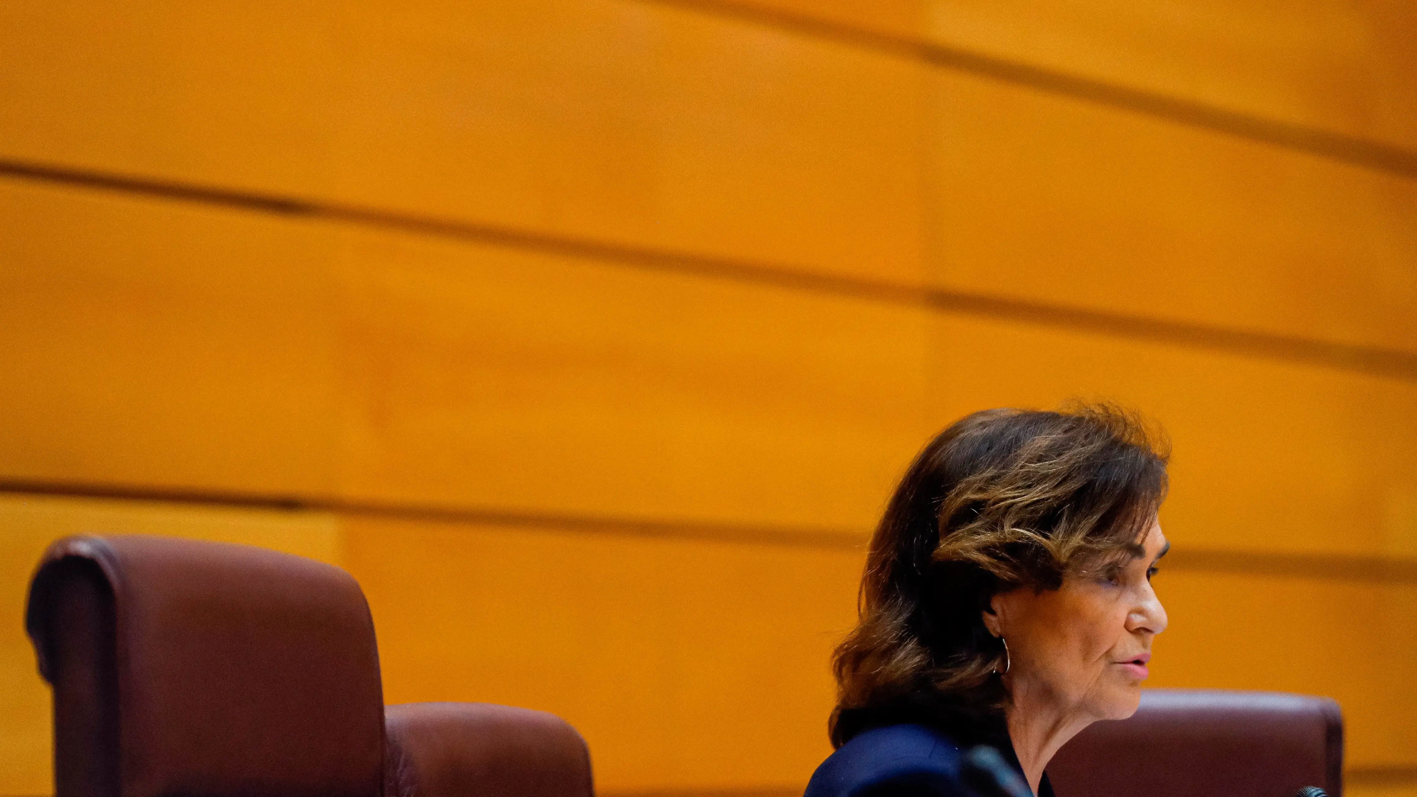 La vicepresidenta primera del Gobierno, Carmen Calvo La vicepresidenta primera del Gobierno, Carmen Calvo