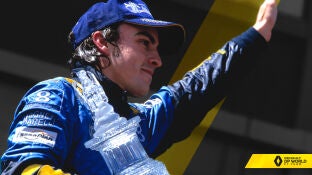 Fernando Alonso con Renault