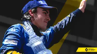Fernando Alonso con Renault Fernando Alonso con Renault
