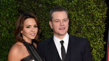 Matt Damon y su mujer, Luciana Barroso