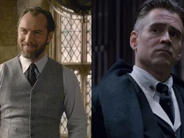 Jude Law y Colin Farrell en 'Animales Fantásticos' Jude Law y Colin Farrell en 'Animales Fantásticos'