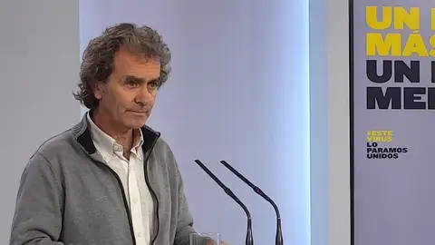 El director del Centro de Emergencias y Alertas Sanitarias, Fernando Simón El director del Centro de Emergencias y Alertas Sanitarias, Fernando Simón
