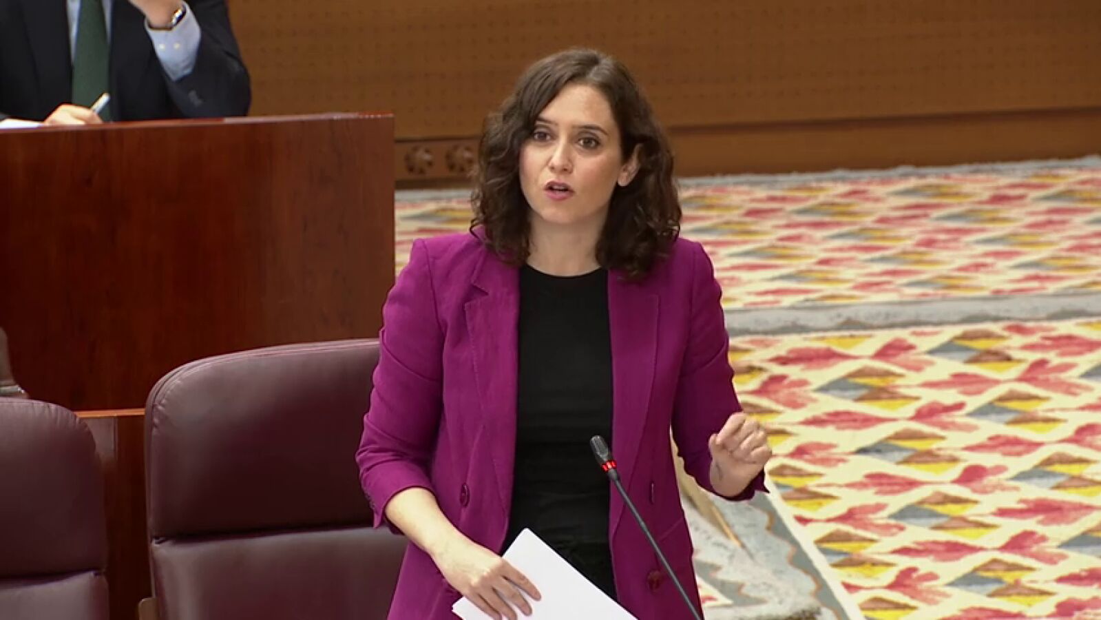 Isabel Díaz Ayuso sobre el hotel del confinamiento: 