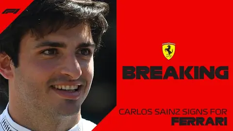 Carlos Sainz, nuevo piloto de Ferrari Carlos Sainz, nuevo piloto de Ferrari