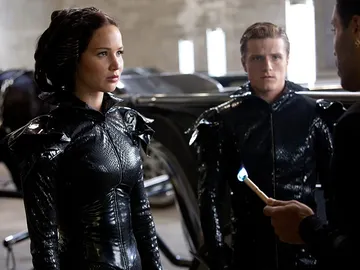 Jennifer Lawrence y Josh Hutcherson en 'Los juegos del hambre' Jennifer Lawrence y Josh Hutcherson en 'Los juegos del hambre'