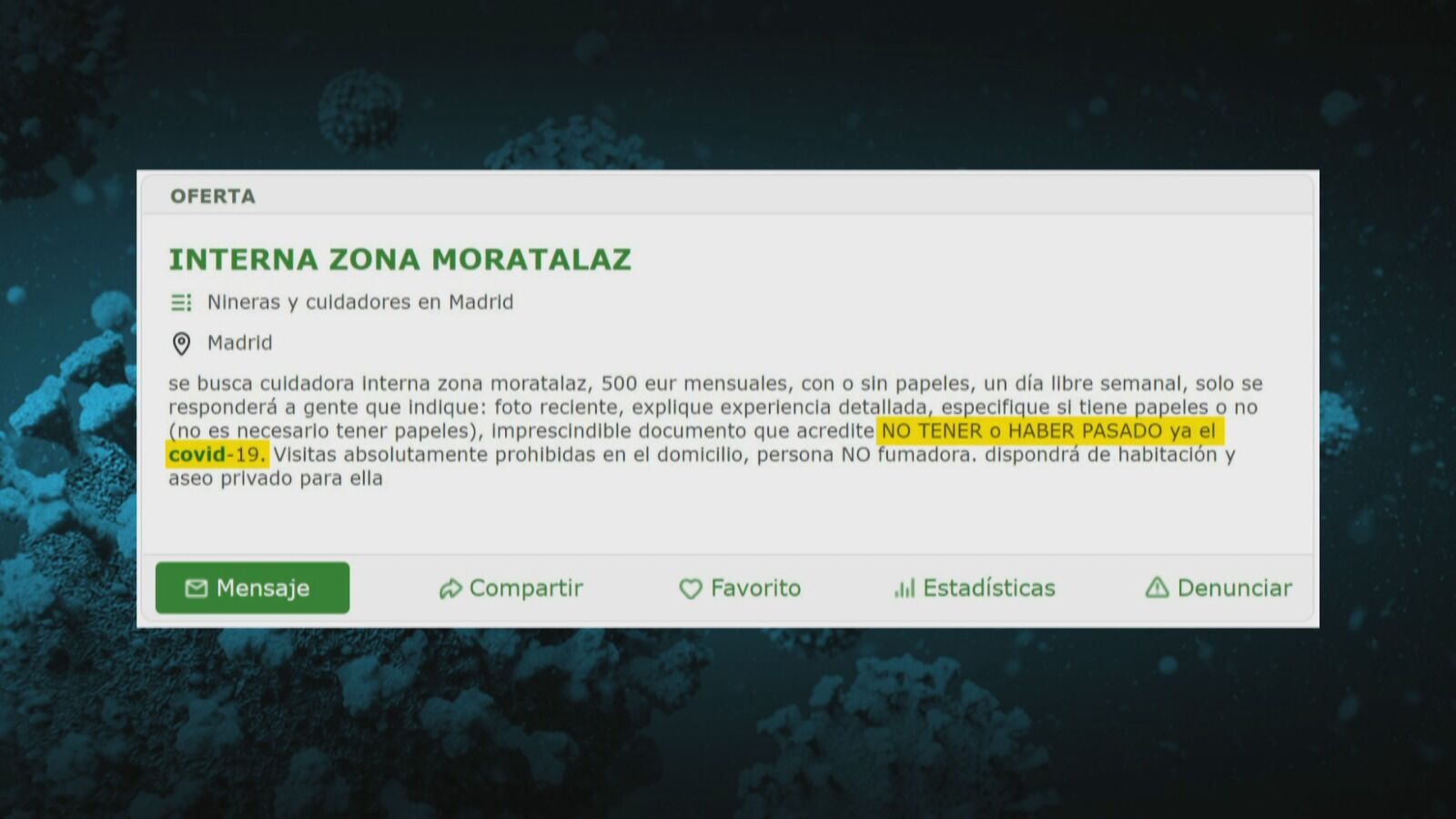 El empleo que viene: 