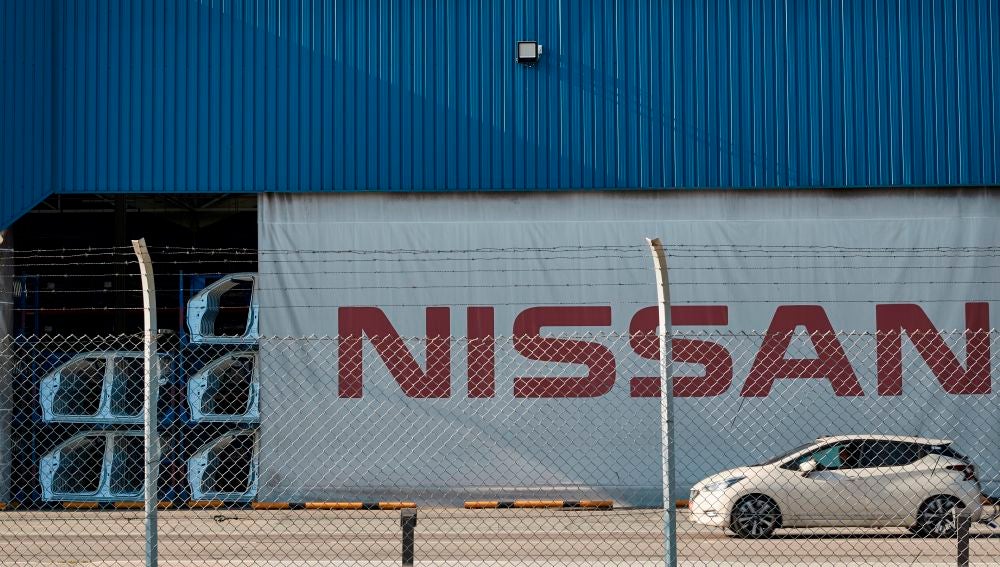 Aspecto de las instalaciones Nissan del centro de la Zona Franca de Barcelona