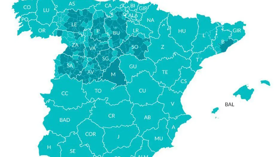 As&iacute; se queda Espa&ntilde;a: fase 0, 1 y 2