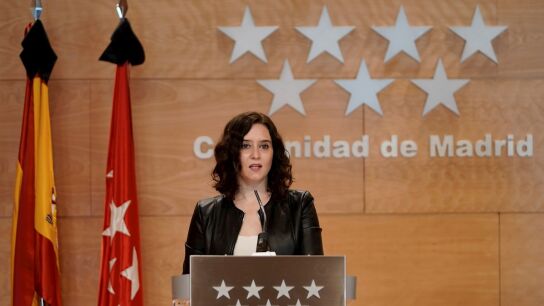 Rueda de prensa de Isabel D&iacute;az Ayuso
