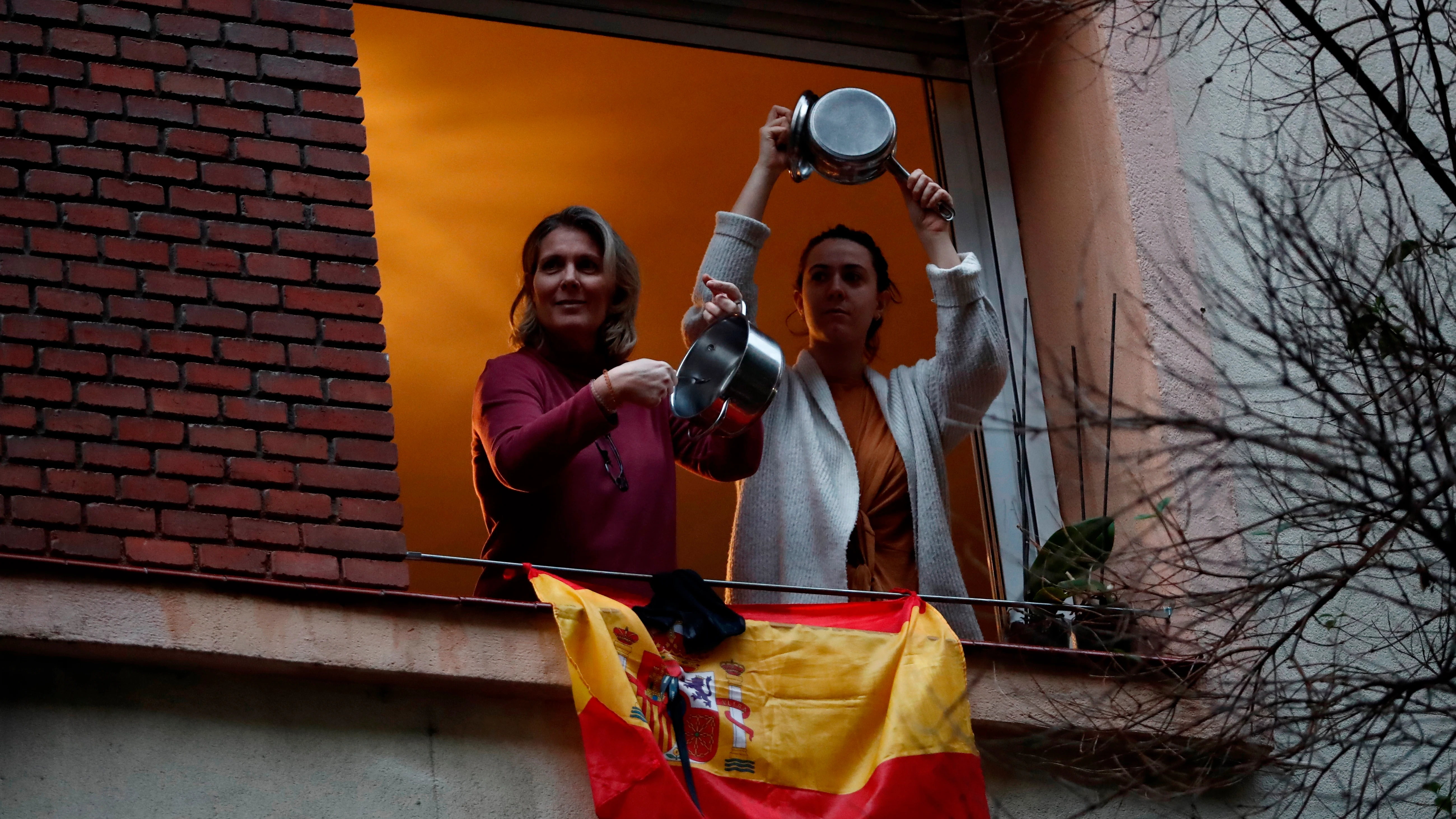 Caceroladad en Madrid contra la gestión del Gobierno Caceroladad en Madrid contra la gestión del Gobierno