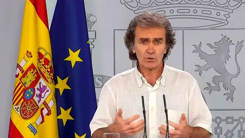 Fernando Simón da los datos de coronavirus Fernando Simón da los datos de coronavirus
