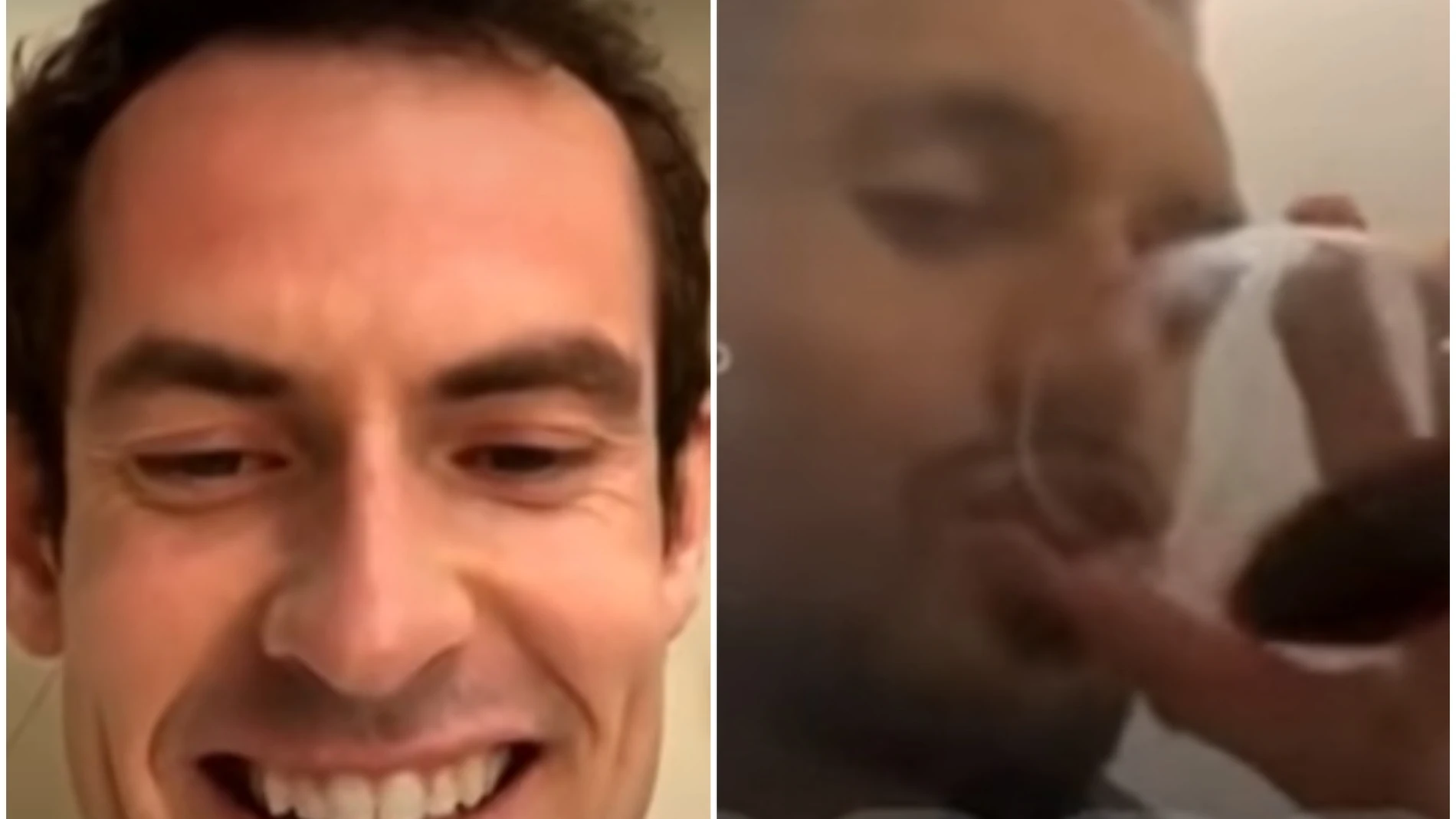 Kyrgios aparece borracho en un directo de Instagram con Andy Murray Kyrgios aparece borracho en un directo de Instagram con Andy Murray