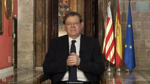 Ximo Puig, presidente de la Comunidad Valenciana en Espejo Público Ximo Puig, presidente de la Comunidad Valenciana en Espejo Público