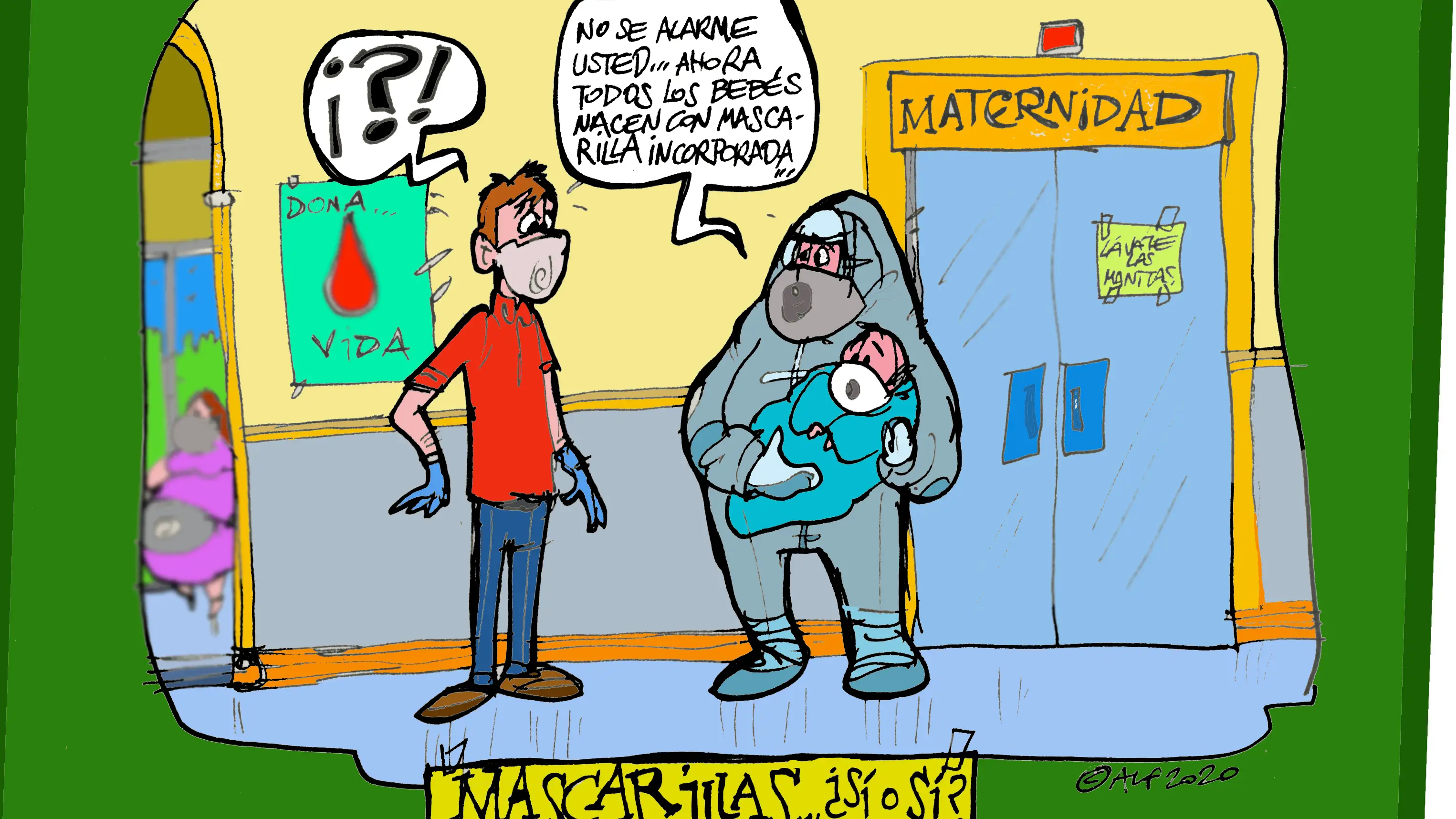 Las mascarillas, en la viñeta gráfica informativa de la semana Las mascarillas, en la viñeta gráfica informativa de la semana