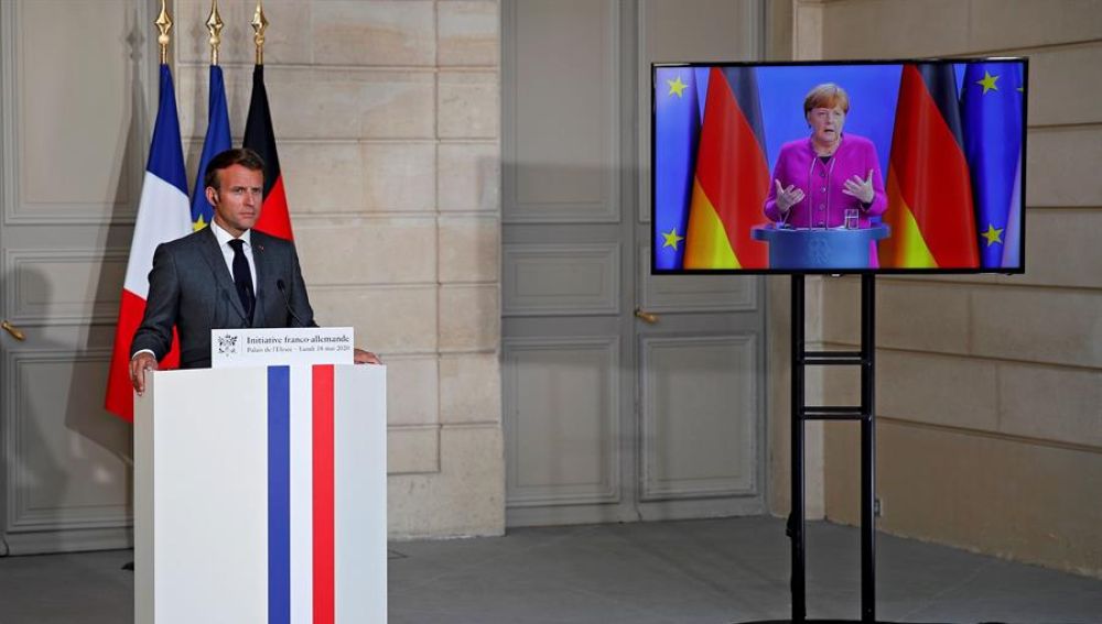 Macron y Merkel