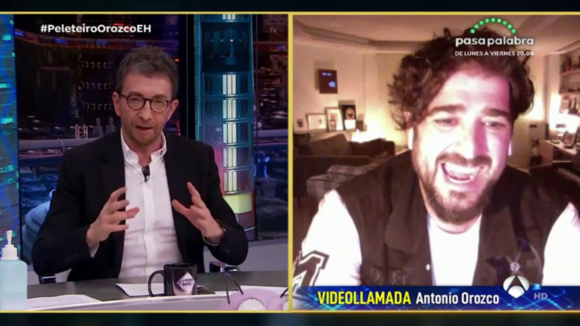 "Pablo L&oacute;pez me dice que soy su 'coach'", la curiosa confesi&oacute;n de Antonio Orozco