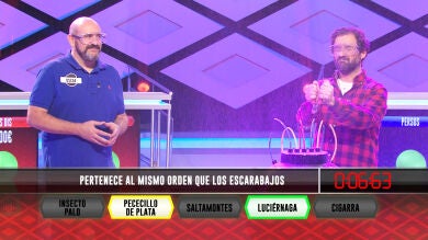 La inesperada explosión provocada por las dudas de Manolo y Óscar, del equipo ‘Los dis’, en ‘¡Boom!’