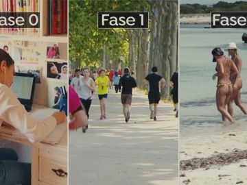 Tres fases conviven en España