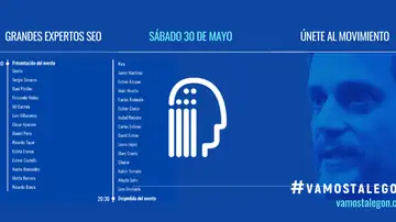 Programa evento contra el cáncer Vamos Talegón. Marketing online SEO Programa evento contra el cáncer Vamos Talegón. Marketing online SEO