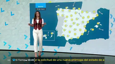 La previsión del tiempo. tiempo19