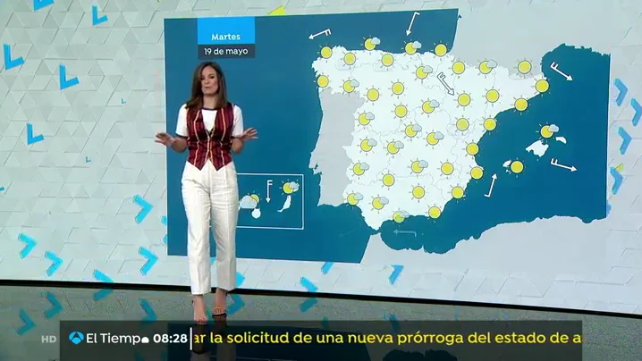 La previsión del tiempo. tiempo19