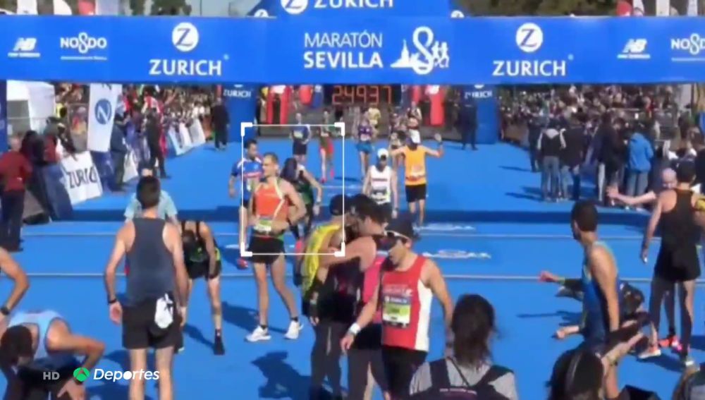 Óscar, el 'runner' que corrió con coronavirus el maratón de Sevilla del 23 de febrero