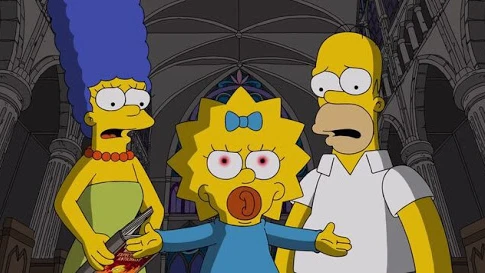 Maggie, Marge y Homer en 'Los Simpson' Maggie, Marge y Homer en 'Los Simpson'