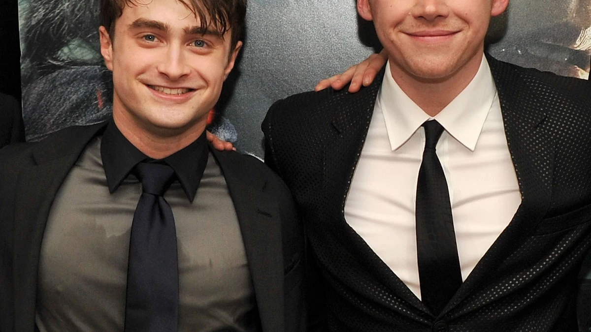 Daniel Radcliffe y Rupert Grint son Harry Potter y Ron Weasley Daniel Radcliffe y Rupert Grint son Harry Potter y Ron Weasley
