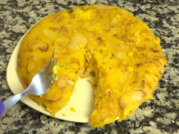 Tortilla sin huevo Tortilla sin huevo