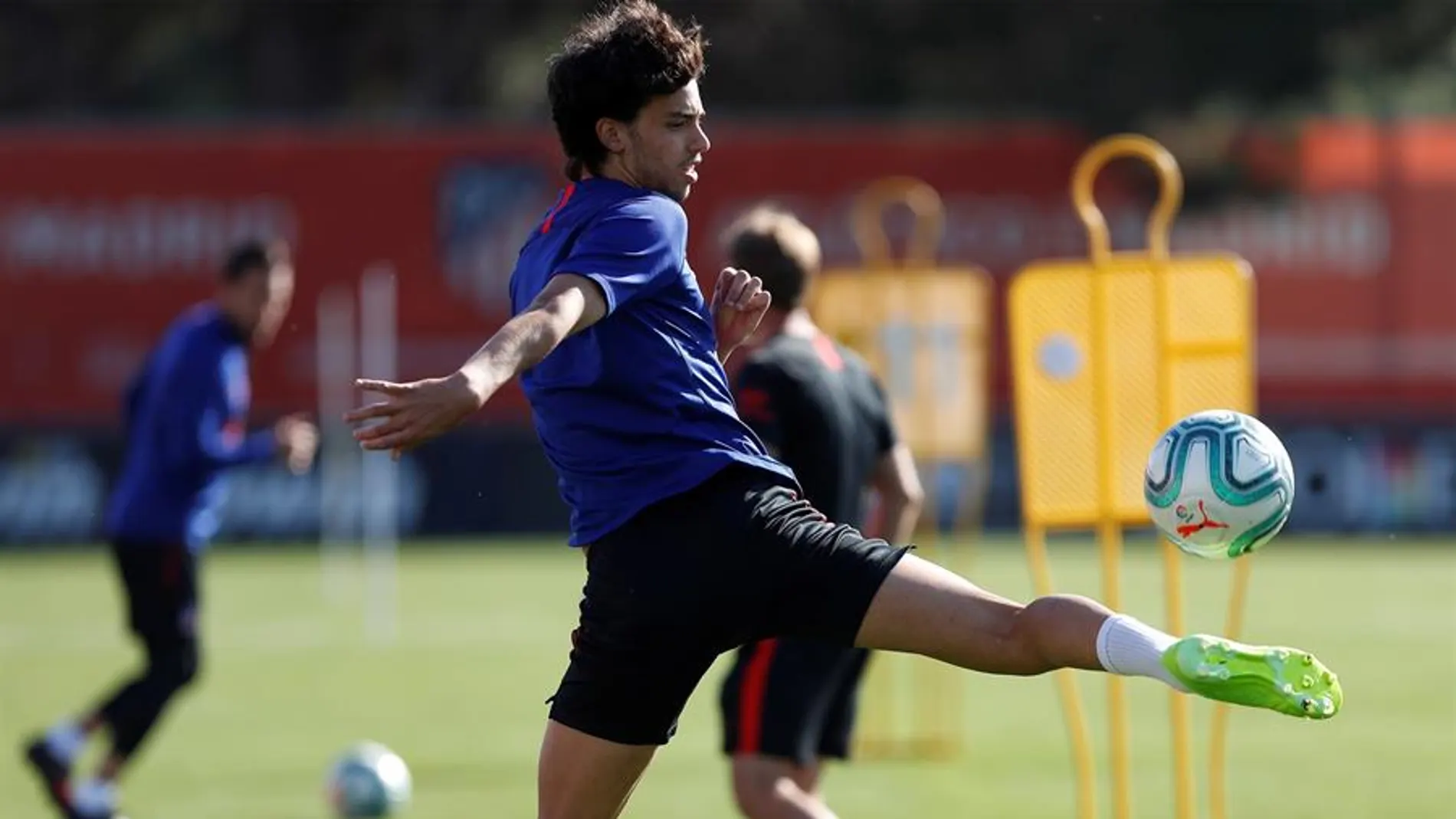 Joao Félix, en el entrenamiento del Atlético de Madrid Joao Félix, en el entrenamiento del Atlético de Madrid
