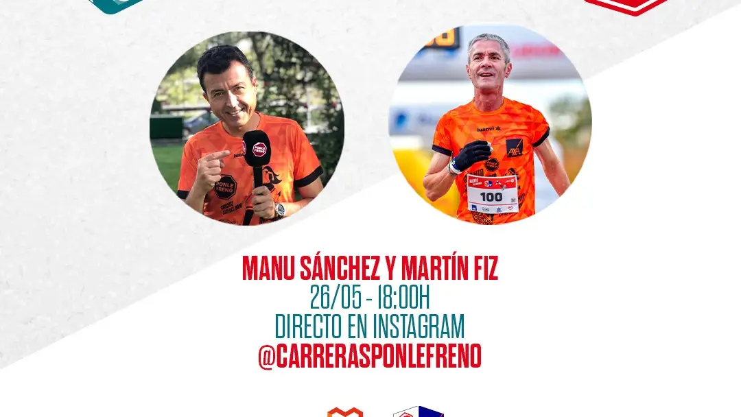 Manu Sánchez y Martín Fiz Manu Sánchez y Martín Fiz