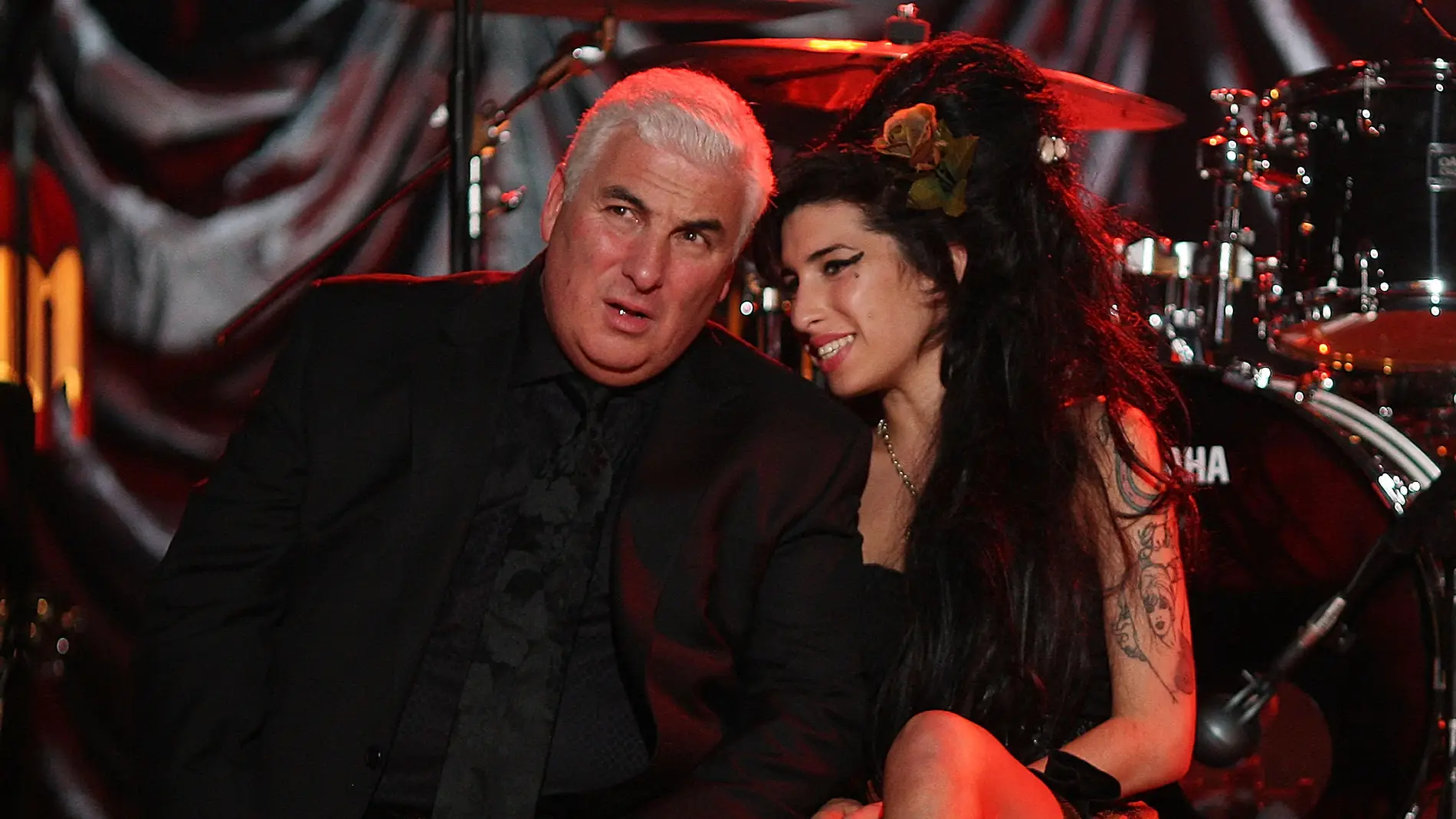 Amy Winehouse y su padre Mitch Winehouse