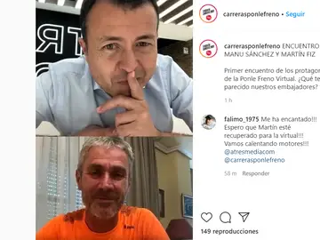 Manu Sánchez y Martín Fiz Manu Sánchez y Martín Fiz