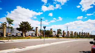 Vista de una calle en Pozuelo de Alarcón Vista de una calle en Pozuelo de Alarcón