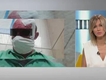 Sindicalista agredido Sindicalista agredido