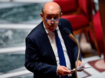 El ministro francés de Exteriores, Jean-Yves Le Drian