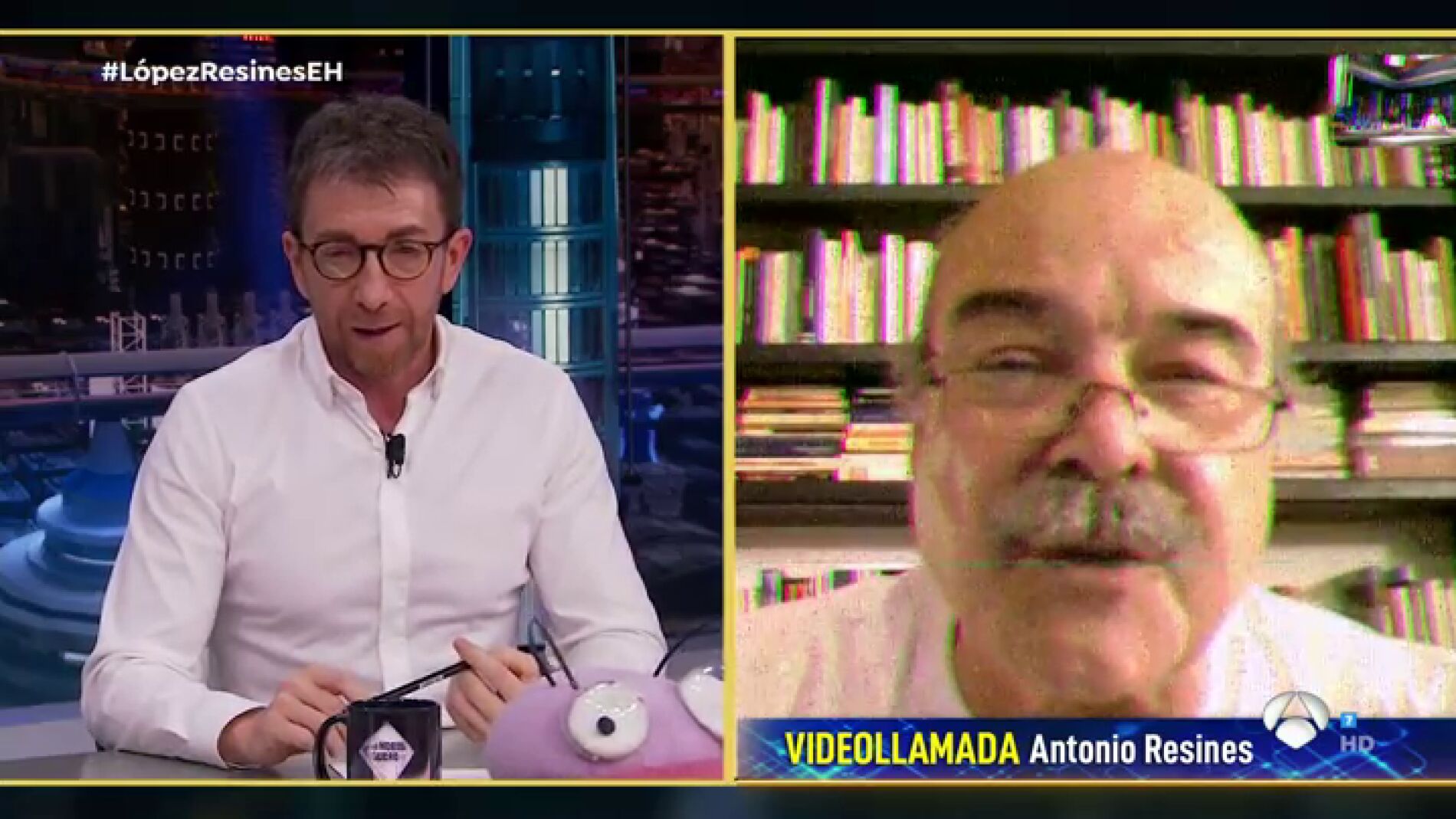 El rifirrafe entre Pablo Motos y Antonio Resines: "Te veo la cara igual de gorda"